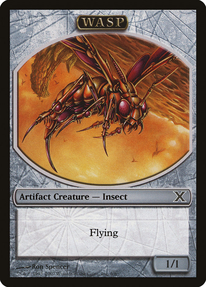 Magic | Wasp Token [Tenth Edition Tokens] | The Nerd Merchant