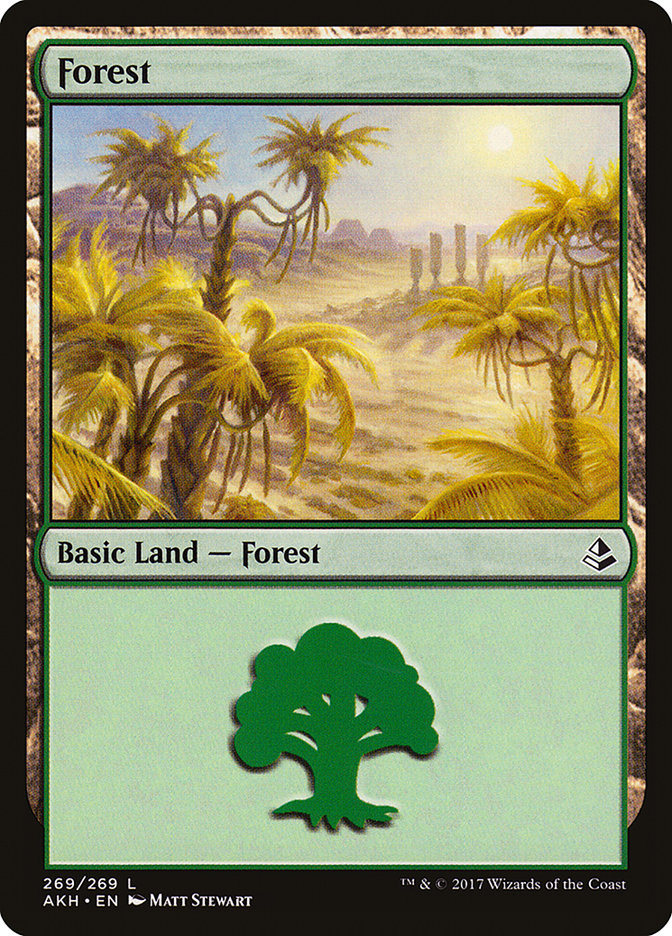 Magic | Forest (269) [Amonkhet] | The Nerd Merchant