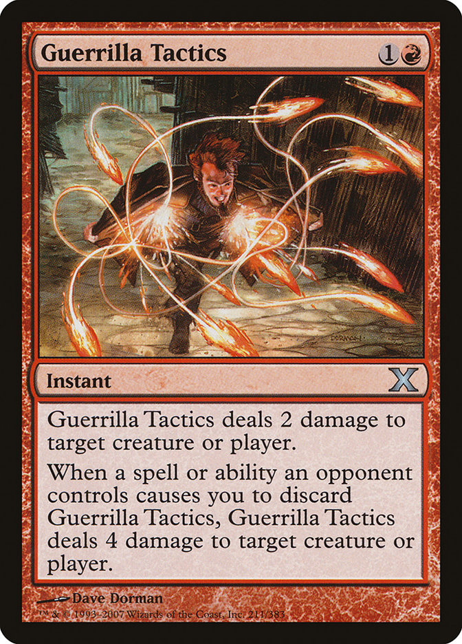 Magic | Guerrilla Tactics [Tenth Edition] | The Nerd Merchant
