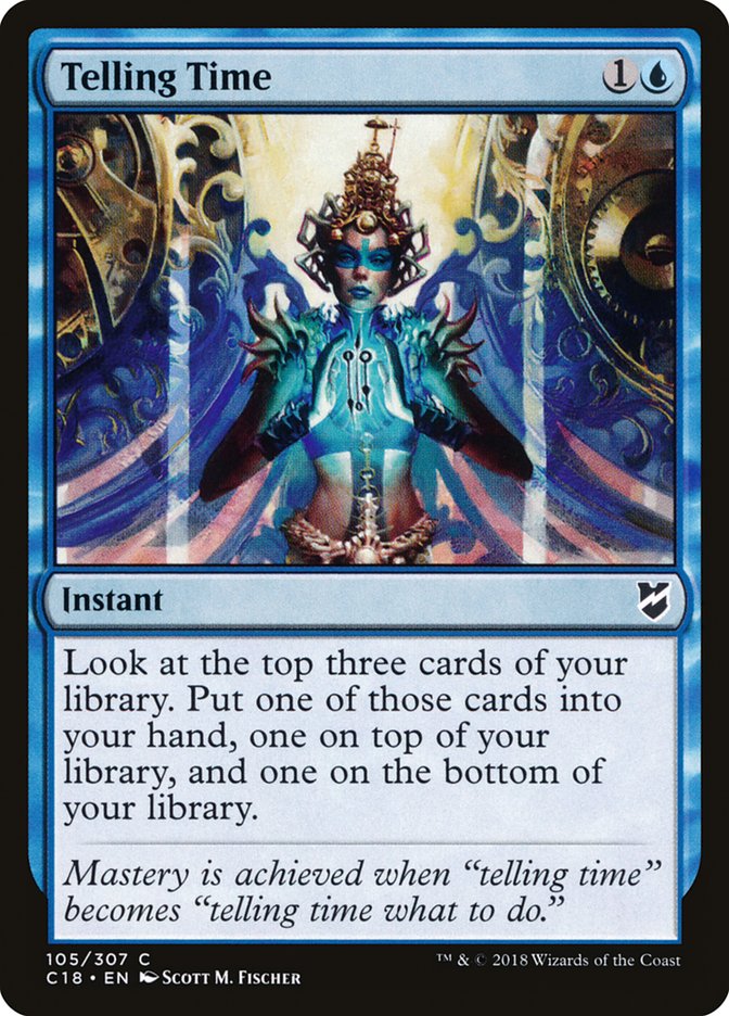 Magic | Telling Time [Commander 2018] | The Nerd Merchant