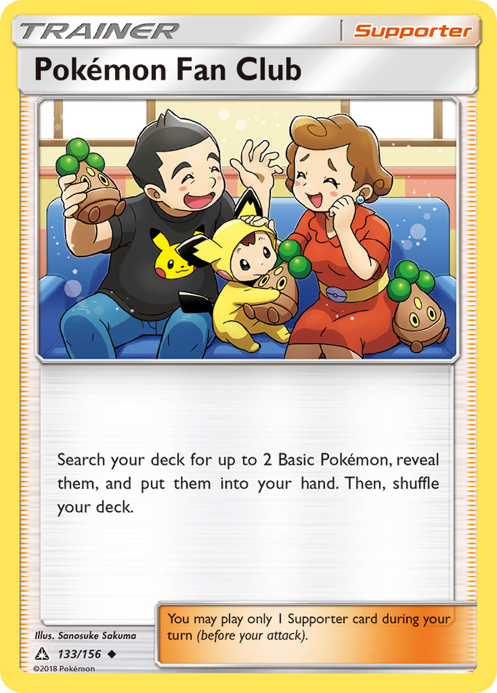 Pokemon | Pokemon Fan Club (133/156) [Sun & Moon: Ultra Prism] | The Nerd Merchant