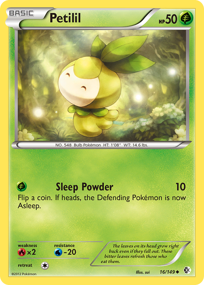 Pokemon | Petilil (16/149) [Black & White: Boundaries Crossed] | The Nerd Merchant