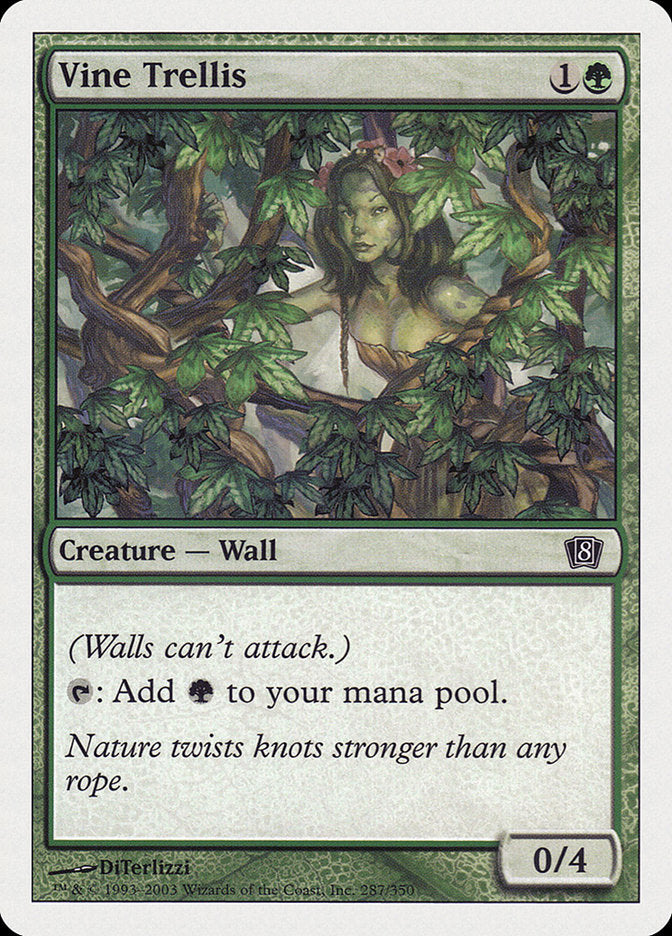 Magic | Vine Trellis [Eighth Edition] | The Nerd Merchant