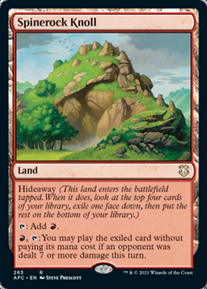 Magic | Spinerock Knoll [Dungeons & Dragons: Adventures in the Forgotten Realms Commander] | The Nerd Merchant