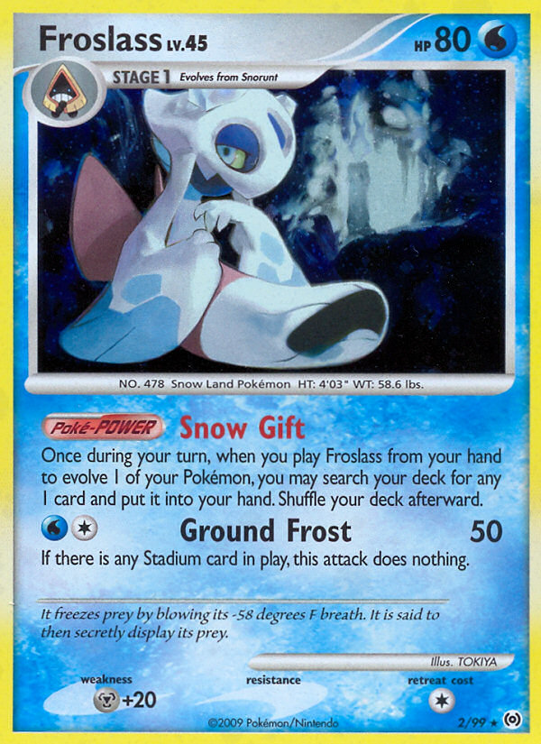 Pokemon | Froslass (2/99) [Platinum: Arceus] | The Nerd Merchant