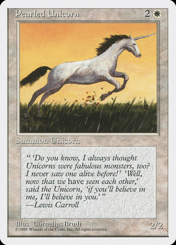 Magic | Pearled Unicorn [Fourth Edition] | The Nerd Merchant