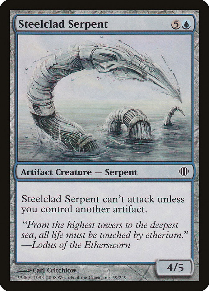 Magic | Steelclad Serpent [Shards of Alara] | The Nerd Merchant