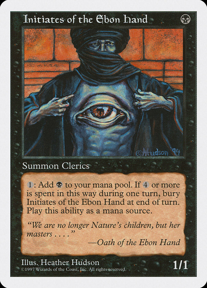 Magic | Initiates of the Ebon Hand [Fifth Edition] | The Nerd Merchant