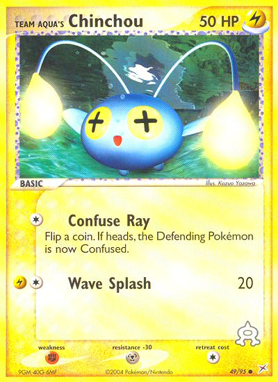 Pokemon | Team Aqua's Chinchou (49/95) [EX: Team Magma vs Team Aqua] | The Nerd Merchant