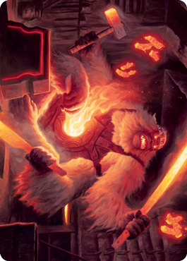Magic | Kami of Industry Art Card [Kamigawa: Neon Dynasty Art Series] | The Nerd Merchant