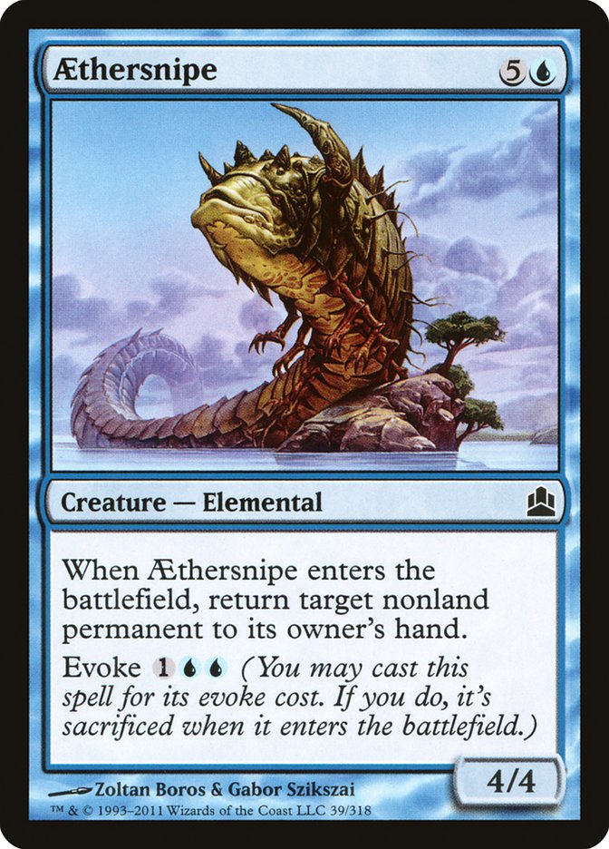 Magic | Aethersnipe [Commander 2011] | The Nerd Merchant