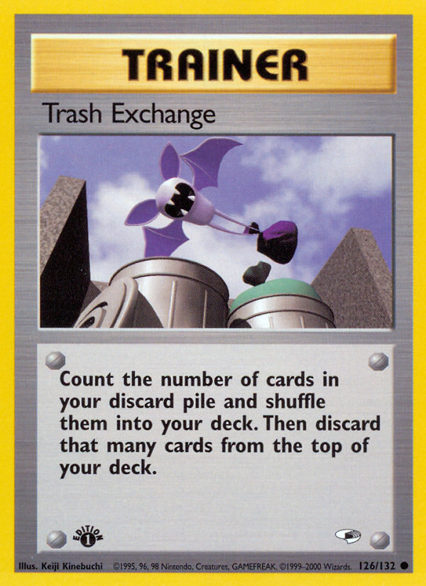 Pokemon | Trash Exchange (126/132) [Gym Heroes 1st Edition] | The Nerd Mechant