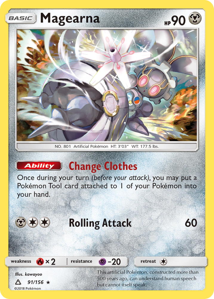 Pokemon | Magearna (91/156) [Sun & Moon: Ultra Prism] | The Nerd Merchant