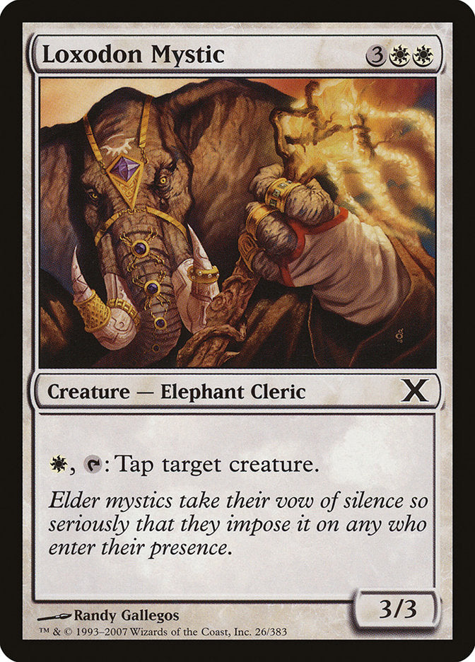 Magic | Loxodon Mystic [Tenth Edition] | The Nerd Merchant