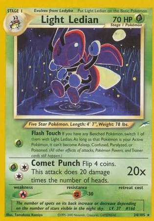 Pokemon | Light Ledian (24/105) [Neo Destiny Unlimited] | The Nerd Merchant