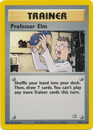 Pokemon | Professor Elm (96/111) [Neo Genesis Unlimited] | The Nerd Merchant