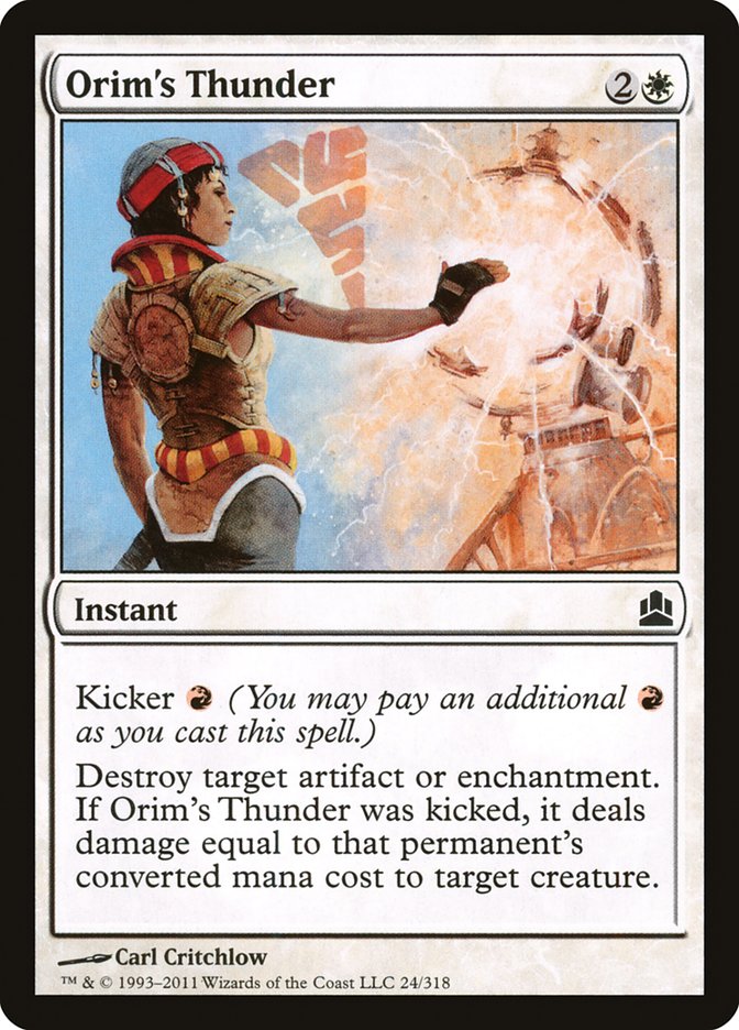 Magic | Orim's Thunder [Commander 2011] | The Nerd Merchant