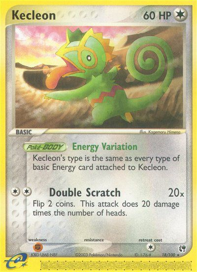 Pokemon | Kecleon (18/100) [EX: Sandstorm] | The Nerd Merchant