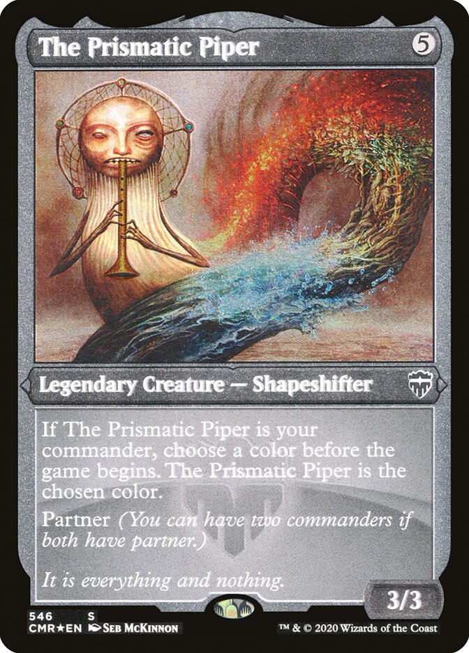 Magic | The Prismatic Piper (Etched) [Commander Legends] | The Nerd Merchant