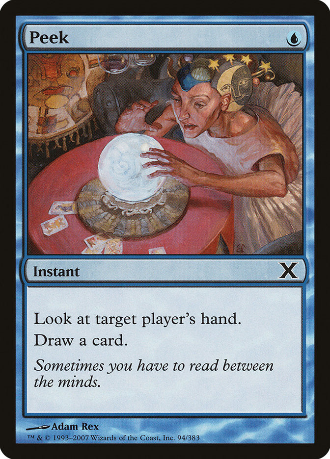 Magic | Peek [Tenth Edition] | The Nerd Merchant