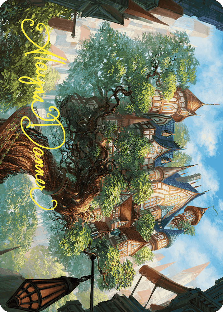 Magic | Edgewall Inn Art Card (Gold-Stamped Signature) [Wilds of Eldraine Art Series] | The Nerd Merchant