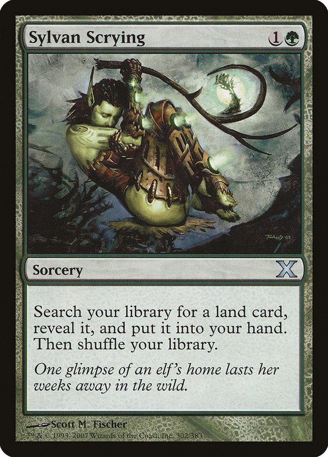 Magic | Sylvan Scrying [Tenth Edition] | The Nerd Merchant
