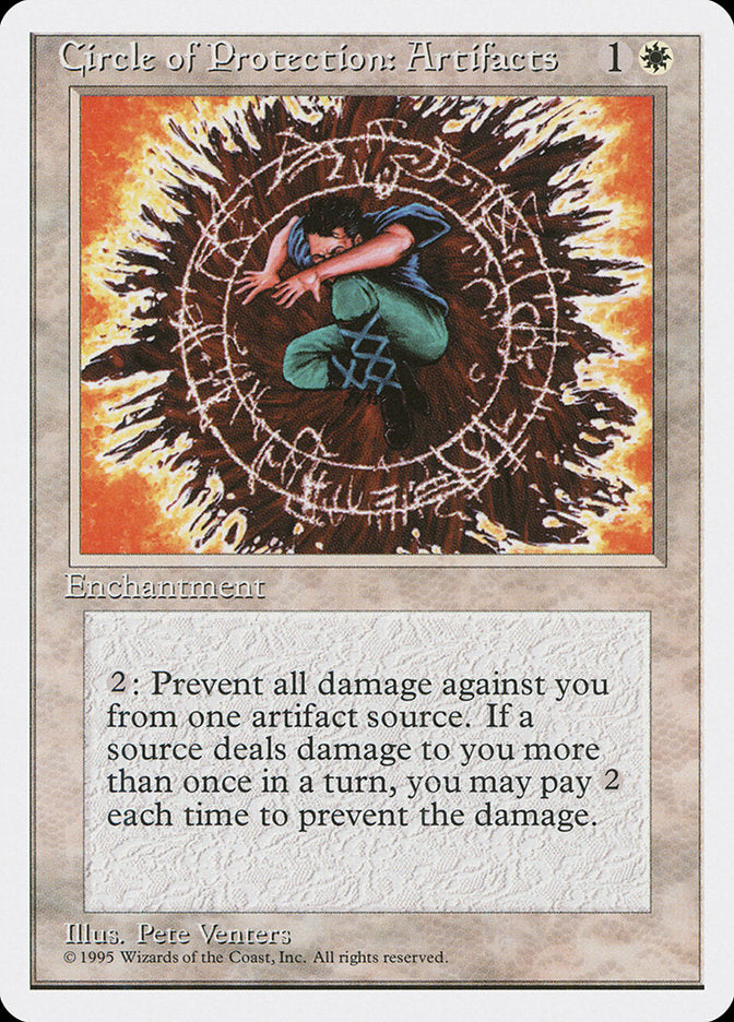 Magic | Circle of Protection: Artifacts [Fourth Edition] | The Nerd Merchant
