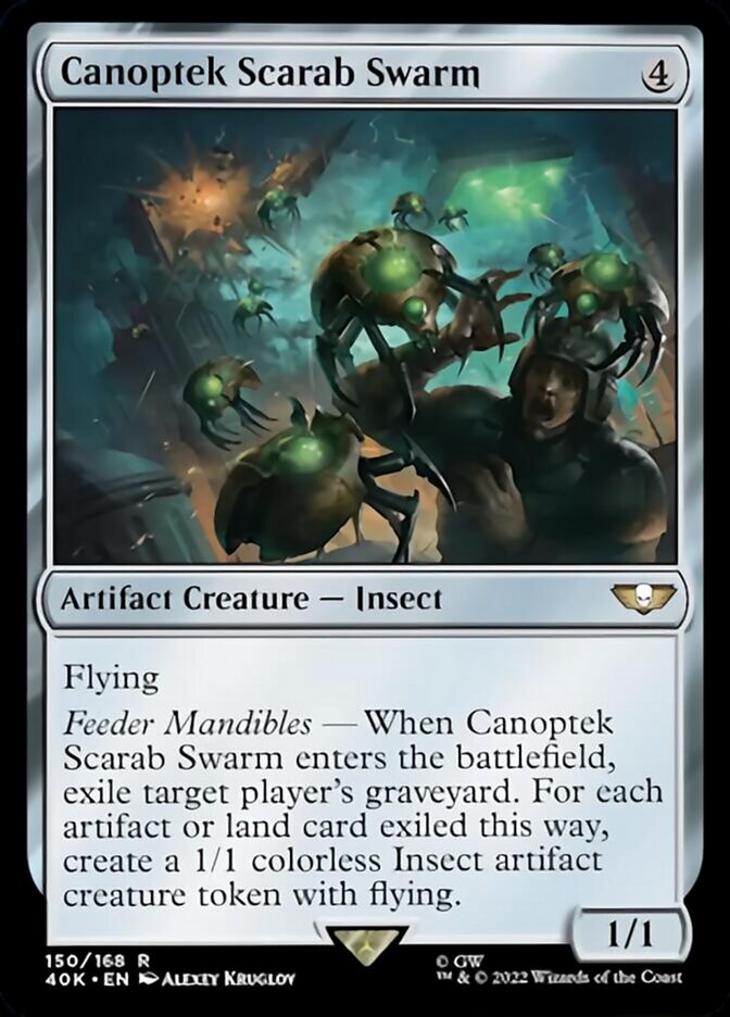 Magic | Canoptek Scarab Swarm (Surge Foil) [Warhammer 40,000] | The Nerd Merchant