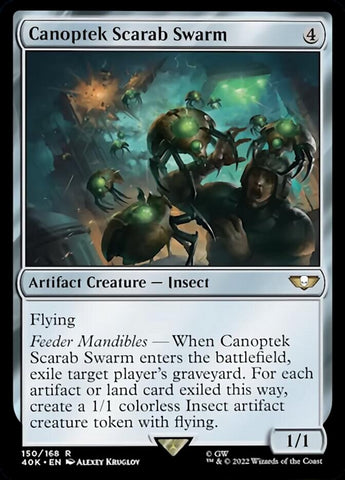Magic | Canoptek Scarab Swarm (Surge Foil) [Warhammer 40,000] | The Nerd Merchant