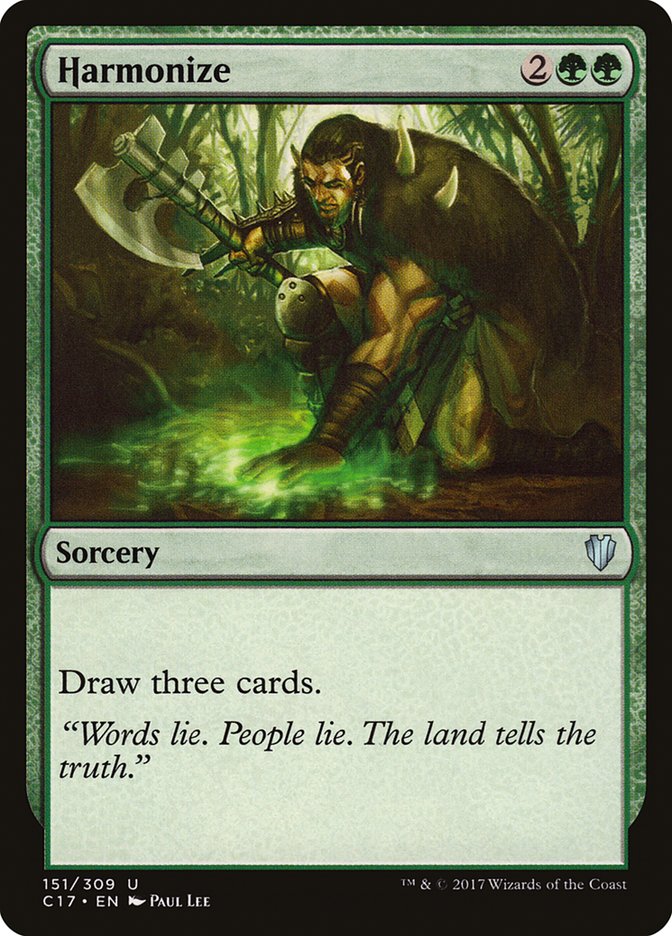 Magic | Harmonize [Commander 2017] | The Nerd Merchant