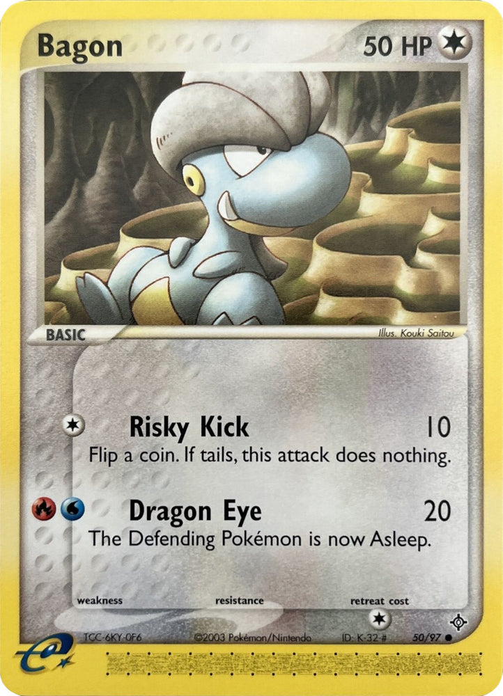 Pokemon | Bagon (50/97) (Nintendo Promos) [EX: Dragon] | The Nerd Merchant
