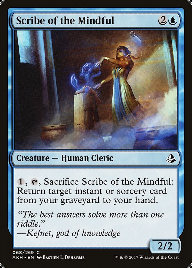 Magic | Scribe of the Mindful [Amonkhet] | The Nerd Merchant