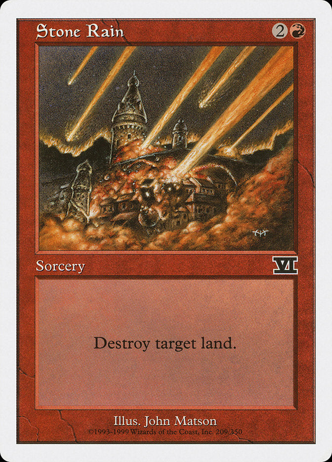 Magic | Stone Rain [Classic Sixth Edition] | The Nerd Merchant