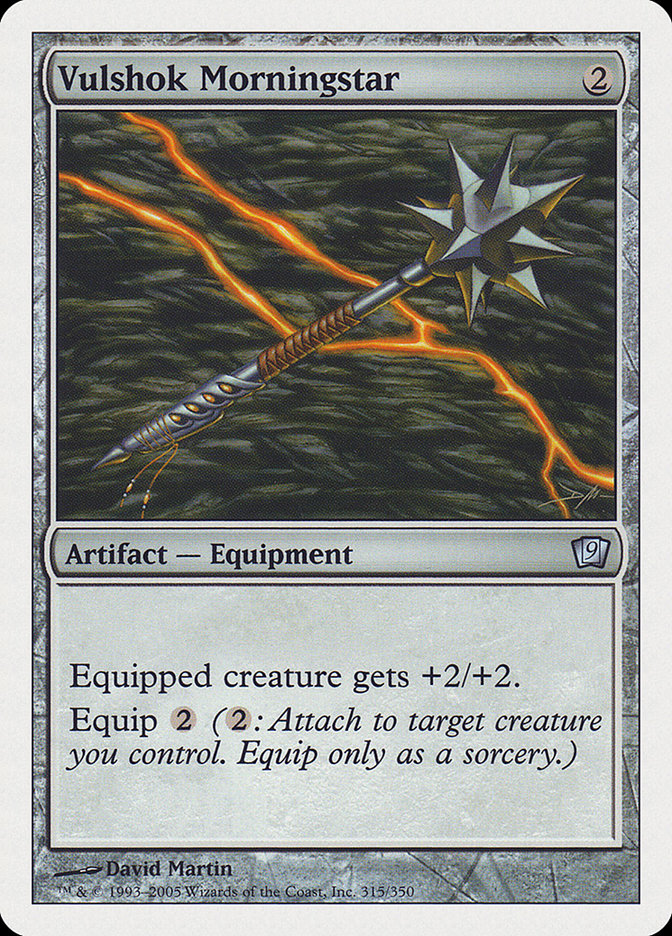 Magic | Vulshok Morningstar [Ninth Edition] | The Nerd Merchant