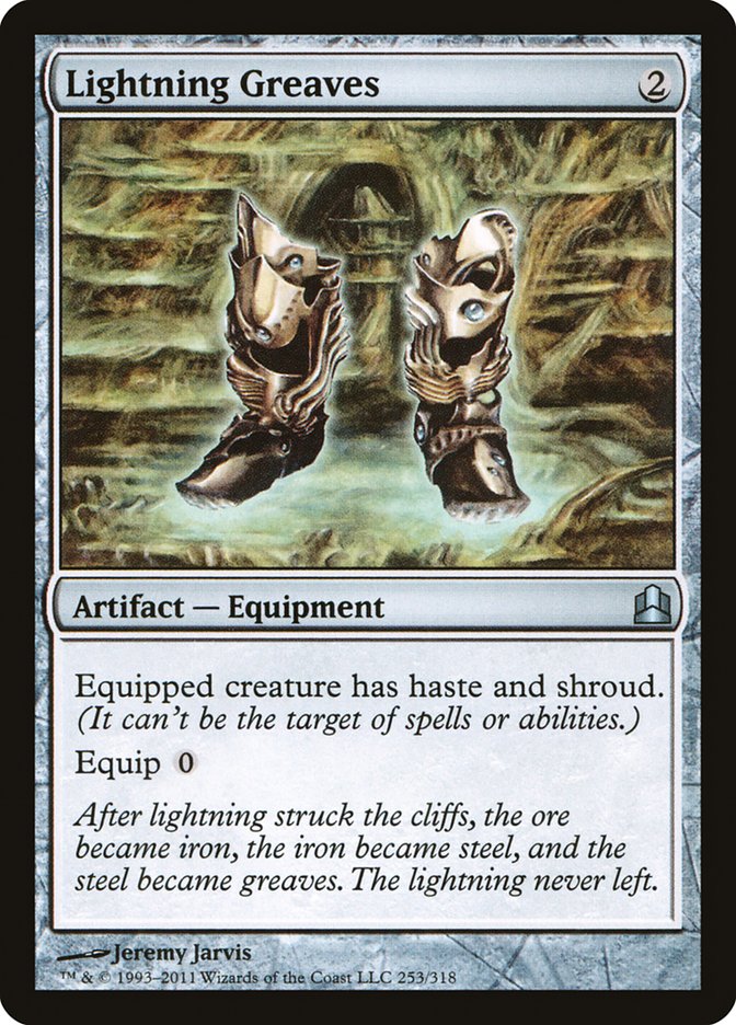 Magic | Lightning Greaves [Commander 2011] | The Nerd Merchant