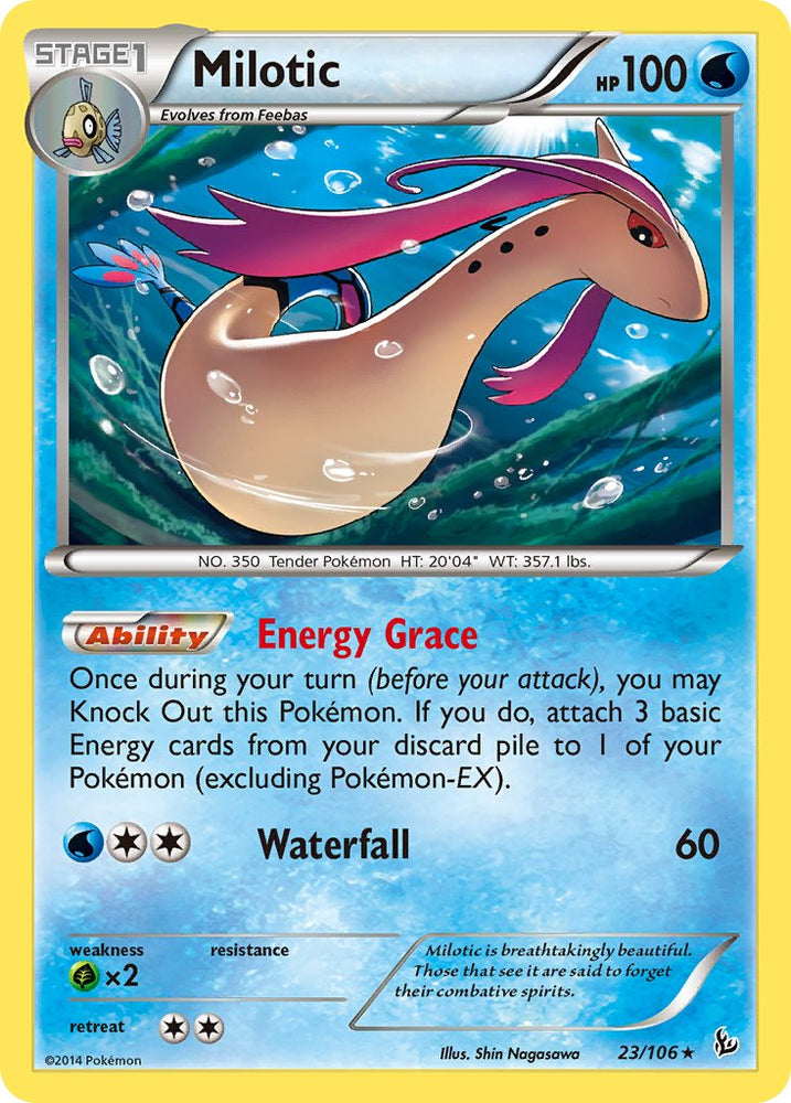 Pokemon | Milotic (23/106) (Theme Deck Exclusive) [XY: Flashfire] | The Nerd Merchant