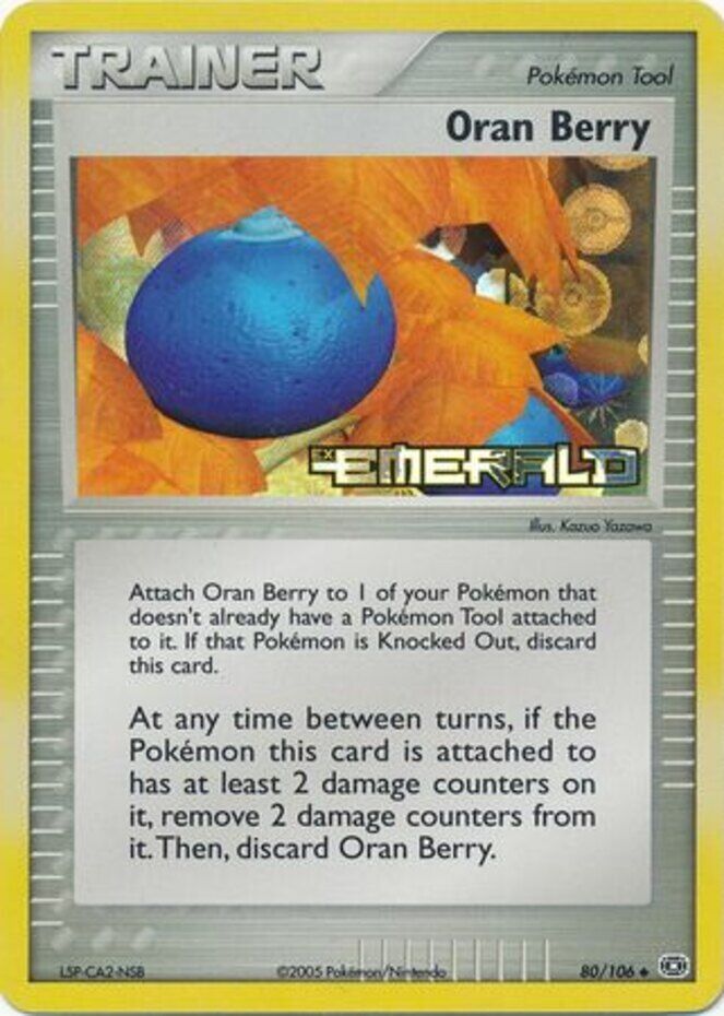 Pokemon | Oran Berry (80/106) (Stamped) [EX: Emerald] | The Nerd Merchant