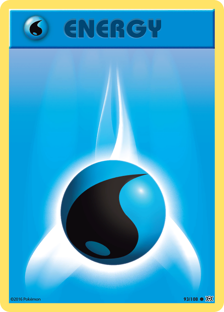 Pokemon | Water Energy (93/108) [XY: Evolutions] | The Nerd Merchant