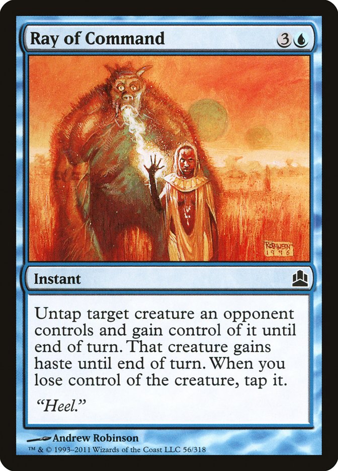 Magic | Ray of Command [Commander 2011] | The Nerd Merchant