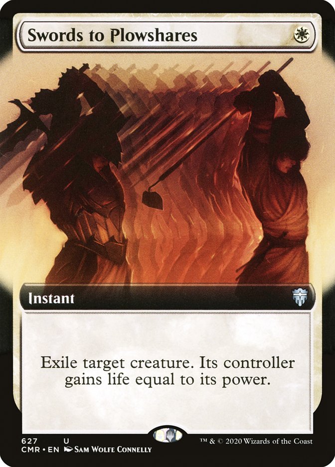 Magic | Swords to Plowshares (Extended Art) [Commander Legends] | The Nerd Merchant