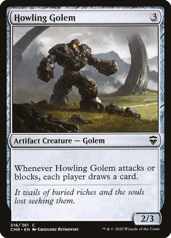 Magic | Howling Golem [Commander Legends] | The Nerd Merchant