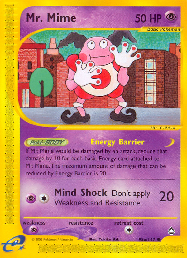 Pokemon | Mr. Mime (95a/147) [Aquapolis] | The Nerd Merchant