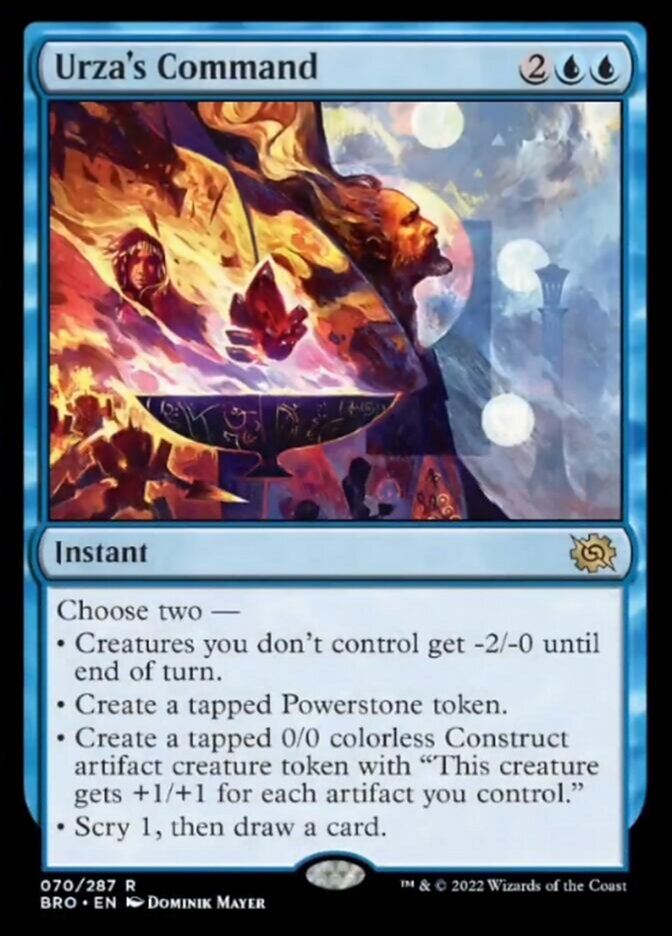 Magic | Urza's Command [The Brothers' War] | The Nerd Merchant