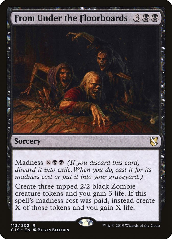 Magic | From Under the Floorboards [Commander 2019] | The Nerd Merchant