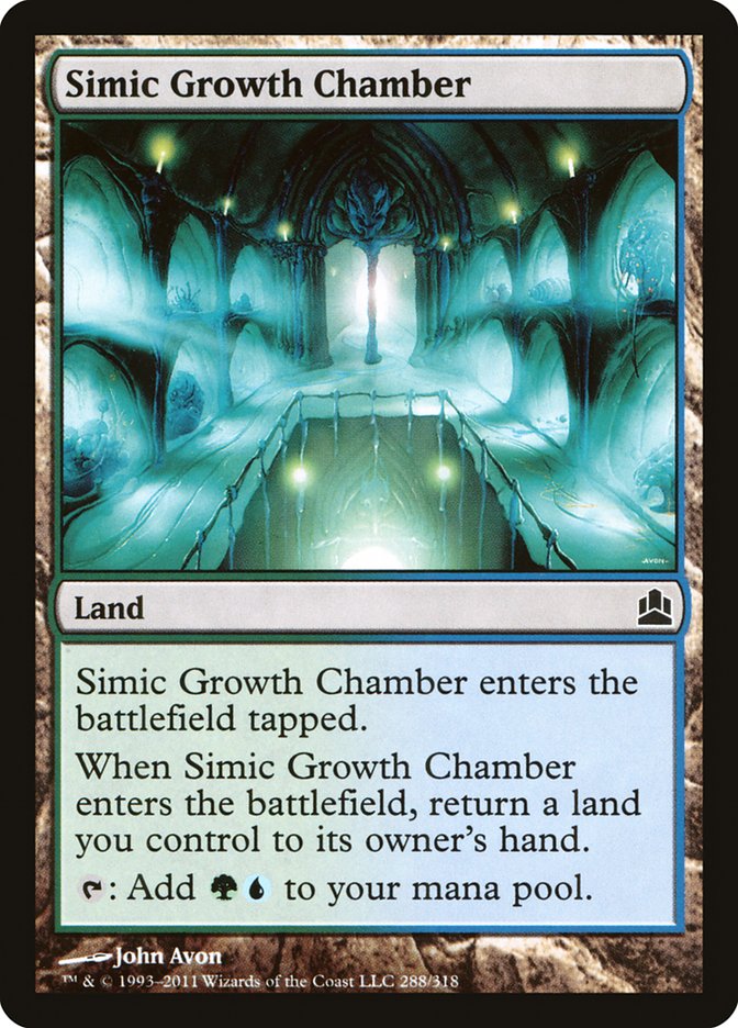 Magic | Simic Growth Chamber [Commander 2011] | The Nerd Merchant