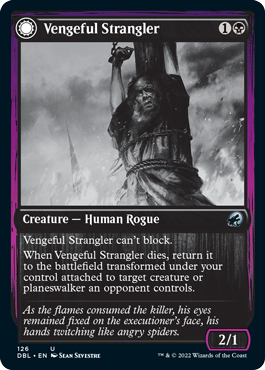 Magic | Vengeful Strangler // Strangling Grasp [Innistrad: Double Feature] | The Nerd Merchant