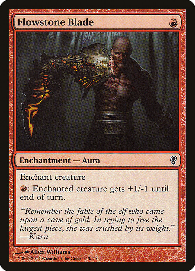 Magic | Flowstone Blade [Conspiracy] | The Nerd Merchant