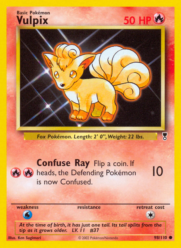 Pokemon | Vulpix (98/110) [Legendary Collection] | The Nerd Merchant