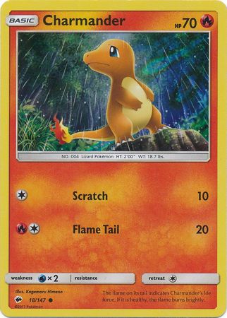 Pokemon | Charmander (18/147) (Premium Collection Promo) [Sun & Moon: Burning Shadows] | The Nerd Merchant