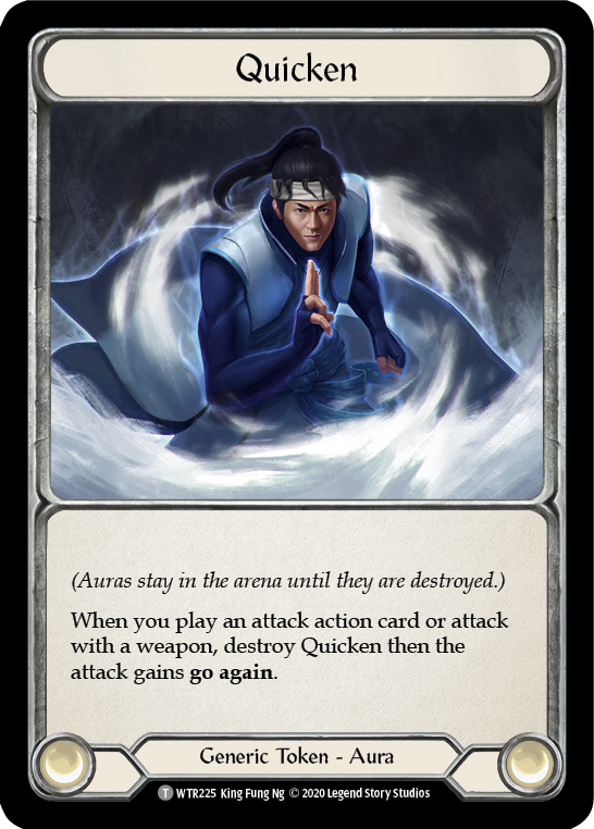 Flesh and Blood TCG | Quicken [U-WTR225] (Welcome to Rathe Unlimited)  Unlimited Normal | The Nerd Merchant